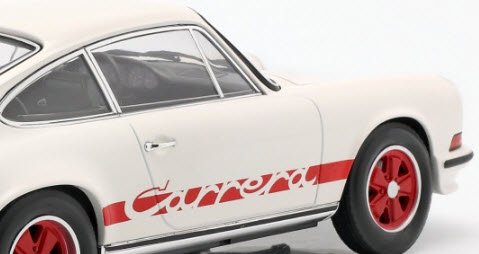 ノレブ 187639 1/18 ポルシェ 911 Carrera 2.7 RS 1973 ホワイト / レッド - ミニチャンプス専門店　 【Minichamps World】