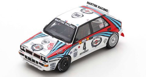 スパーク S9015 1/43 Lancia Delta HF Integrale No.4 Winner Monte