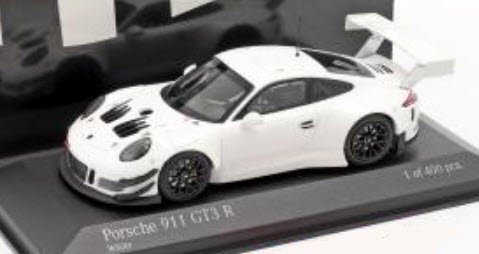 ミニチャンプス 413186799 1/43 ポルシェ 911 GT3 R (991) プレーンボディ ホワイト - ミニチャンプス専門店　 【Minichamps World】