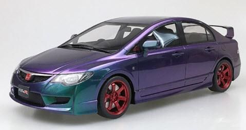 ONEMODEL 15B04-26 1/18 Honda Civic FD2 Type R Andromeda