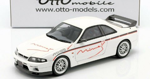 OTTO オットー OTM824 1/18 日産 スカイライン GT-R (BCNR33) マインズ (ホワイト) - ミニチャンプス専門店　 【Minichamps World】
