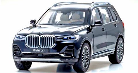 京商 KS08951CBK 1/18 BMW X7 (G07) (カーボンブラック