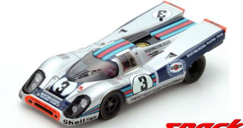 スパーク 43SE71 1/43 Porsche 917K No.3 Winner Sebring 12H 1971 V