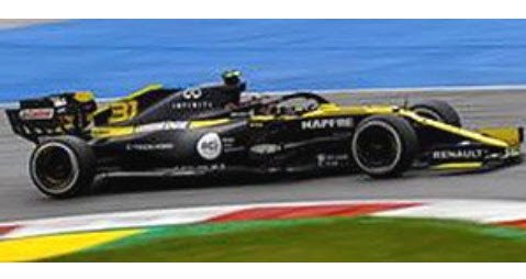 スパーク S6467 1/43 Renault R.S.20 No.31 Renault DP World F1 Team 8th Austrian  GP 2020 Esteban Ocon - ミニチャンプス専門店　【Minichamps World】