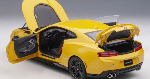 オートアート AUTOart 71205 1/18 シボレー カマロ ZL1 2017 (イエロー) - ミニチャンプス専門店 【Minichamps  World】