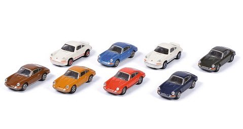 シュコー 452650200 1/87 ポルシェ 911 8台セット - ミニチャンプス専門店 【Minichamps World】