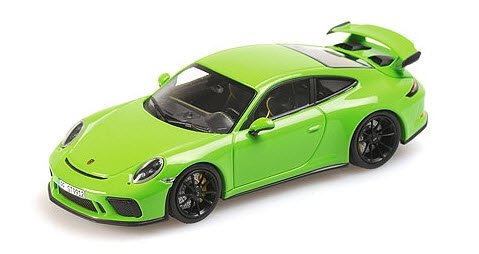 ミニチャンプス 1/43 ポルシェ 911 991.2 2017 グリーン Minichamps 1