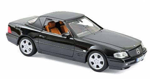 ノレブ 183750 1/18 メルセデス・ベンツ SL 500 1999 ブラック