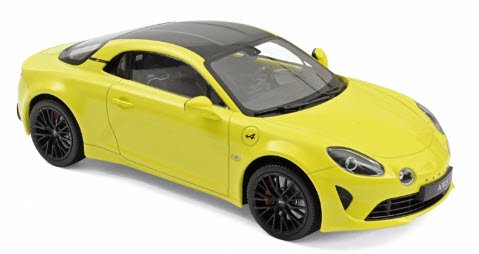 ノレブ 185315 1/18 アルピーヌ A110 Color Edition 2020 イエロー - ミニチャンプス専門店　【Minichamps  World】