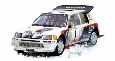 ノレブ ♪♪ 《Rare・レア》 NOREV ノレブ 1/18 Peugeot プジョー 205 T16 #1 Monte-Carlo 1986 Salonen/Harjanne （184863）　新品