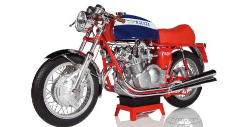 MVアグスタ750S 1972（VintageMotor Brands 1/6） - ミニカー