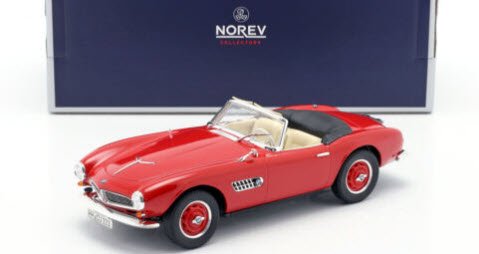 ノレブ 183231 1/18 BMW 507 カブリオレ 1956 レッド - ミニチャンプス専門店　【Minichamps World】