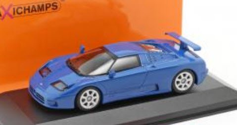 ミニチャンプス MAXICHAMPS 940102110 1/43 ブガッティ EB 110 1994 ブルー - ミニチャンプス専門店　 【Minichamps World】