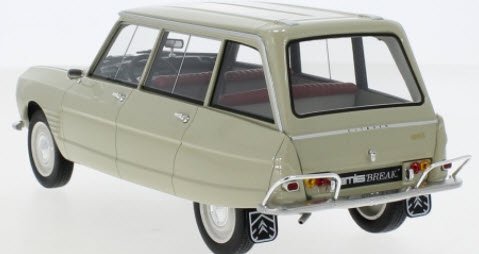 BoS Models BOS389 1/18 シトロエン Ami 6 Break 1967 ベージュ - ミニチャンプス専門店 【Minichamps  World】