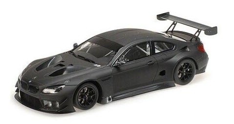 ミニチャンプス 155162610 1/18 BMW M6 GT3 プレーン ボディー バージョン 2016 マットブラック - ミニチャンプス専門店　 【Minichamps World】