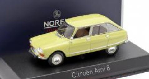 ノレブ 153538 1/43 シトロエン アミ 8 Club 1970 Calabre イエロー - ミニチャンプス専門店 【Minichamps  World】