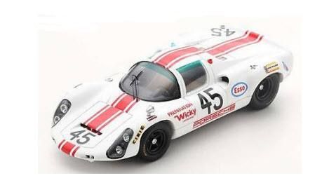 2024-25 秋冬新作  Le 24H No.45 910 Porsche 1/43 S4686 スパーク Mans J-P 1968 ミニカー