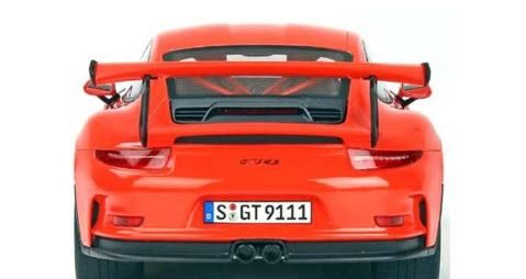 GTスピリット GTS844C 1/18 ポルシェ 911 (991.1) GT3 RS (オレンジレッド) 海外エクスクルーシブ - ミニチャンプス専門店  【Minichamps World】