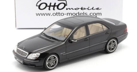 OTTO オットー OTM846 1/18 メルセデス ベンツ W220 S65 AMG (ブラック 