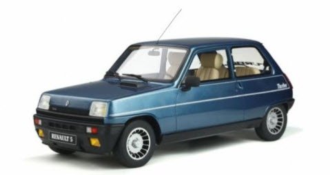 OTTO オットー G054 1/12 ルノー R5 Alpine Turbo 1984 alpine ブルー - ミニチャンプス専門店　 【Minichamps World】