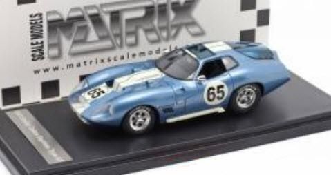 ミニカー　1/43 シェルビー コブラ デイトナ タイプ65 1965 [MXR50101-021] MATRIX専門店