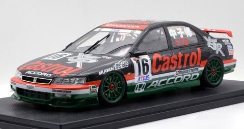 ONEMODEL LIT-002 1/18 Honda Accord CD6 JTCC Castrol #16