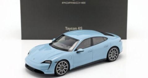 【予約】 ミニチャンプス WAP0217810L 1/18 ポルシェ Taycan 4S 2019 ミニカー