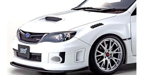 OttO mobile 1/18 WRX STI S206 ホワイト限定300台
