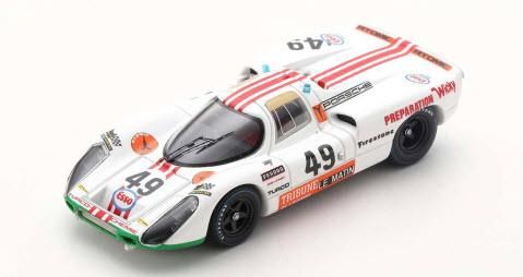 スパーク S9773 1/43 Porsche 907 No.49 24H Le Mans 1971 W. Brun P. Mattli -  ミニチャンプス専門店　【Minichamps World】