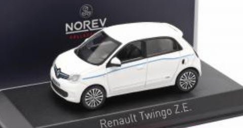 RENAULT TWINGO Z.E 2020 White  NOREV 1/43 Ref 517419