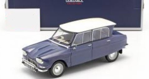 ノレブ 181537 1/18 シトロエン Ami 6 1965 Ardoise ブルー - ミニチャンプス専門店　【Minichamps World】