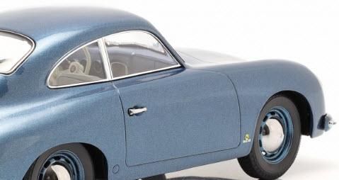 ノレブ 187450 1/18 ポルシェ 356 クーペ 1952 ブルー