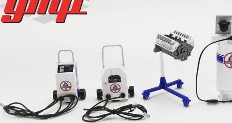 GMP 1/18 ブロックレーシングエンタープライズショップツール セット