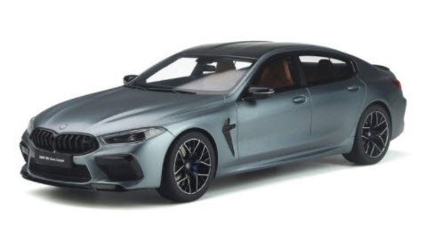 GTスピリット GTS846 1/18 BMW M8 グランクーペ (グレーシルバー) - ミニチャンプス専門店 【Minichamps World】