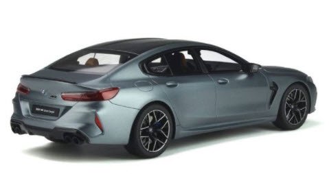 GTスピリット GTS846 1/18 BMW M8 グランクーペ (グレーシルバー) - ミニチャンプス専門店 【Minichamps World】