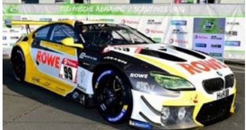 スパーク S7579 1/43 BMW M6 GT3 No.99 Rowe Racing Winner 24H