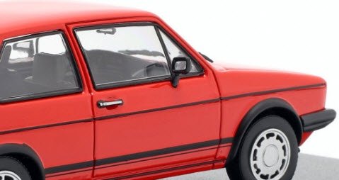 ミニチャンプス 943055173 1/43 フォルクスワーゲン VW Golf 1 GTi 1983 レッド - ミニチャンプス専門店　 【Minichamps World】