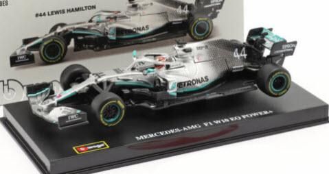 ブラーゴ Bburago 38049 1/43 メルセデス AMG F1 W10 EQ #44 F1 ワールドチャンピオン 2019 ルイス  ハミルトン - ミニチャンプス専門店　【Minichamps World】