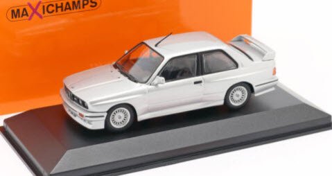 ミニチャンプス MAXICHAMPS 940020302 1/43 BMW M3 (E30) 1987 シルバーメタリック - ミニチャンプス専門店　 【Minichamps World】