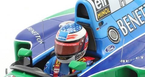 ミニチャンプス 113940705 1/18 ベネトン B194 #5 フランスGP F1