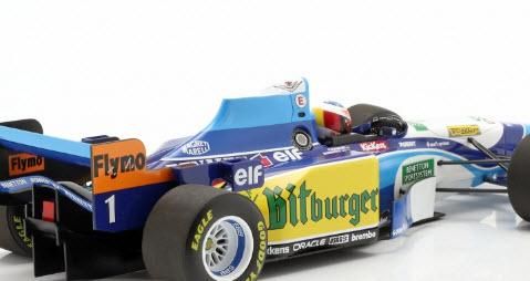 スパーク1/43 ベネトンB195 ミハエルシューマッハ 1995 モナコGP-