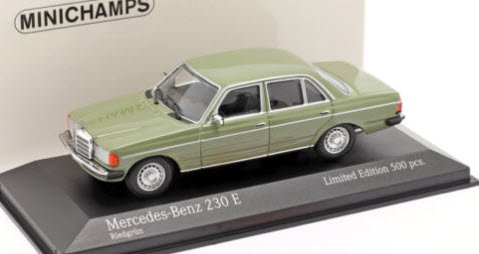 ミニチャンプス 1 43 メルセデス ベンツ 230e W123 19 グリーン ミニチャンプス専門店 Minichamps World