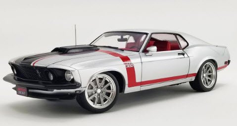 ACME A1801842 1/18 1969 Ford Mustang Boss 302 Street Fighter - Redline! -  ミニチャンプス専門店 【Minichamps World】