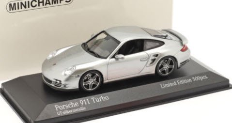 ミニチャンプス 943065203 1/43 ポルシェ 911 (997) Turbo 2006 GT 