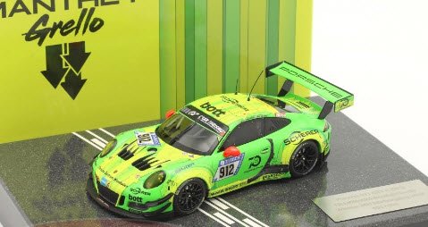 ミニチャンプス 1/43 ポルシェ 911 (991) GT3 R #912 ウィナー 24h ニュル 2018 Manthey Grello 特注品  - ミニチャンプス専門店　【Minichamps World】