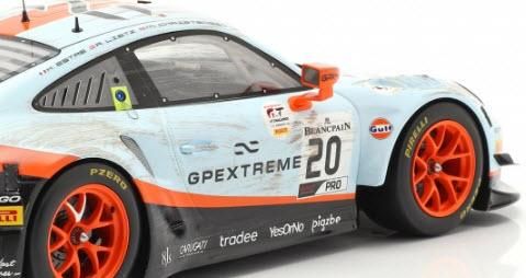スパーク 18SB012CK 1/18 ポルシェ 911 GT3 R No.20 GPX Racing Winner