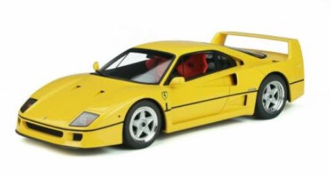 1/18ホットホィール製フェラーリＦ４０ イエロー-