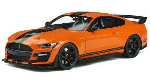 GTスピリット GTS035US 1/18 フォード マスタング シェルビー GT500 2020 twister オレンジ / ブラック -  ミニチャンプス専門店　【Minichamps World】