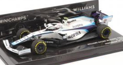 ミニチャンプス 417200106 1/43 ウィリアムズ レーシング FW43 