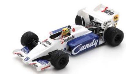スパーク S2778 1/43 Toleman TG184 No.19 2nd Monaco GP 1984 Ayrton